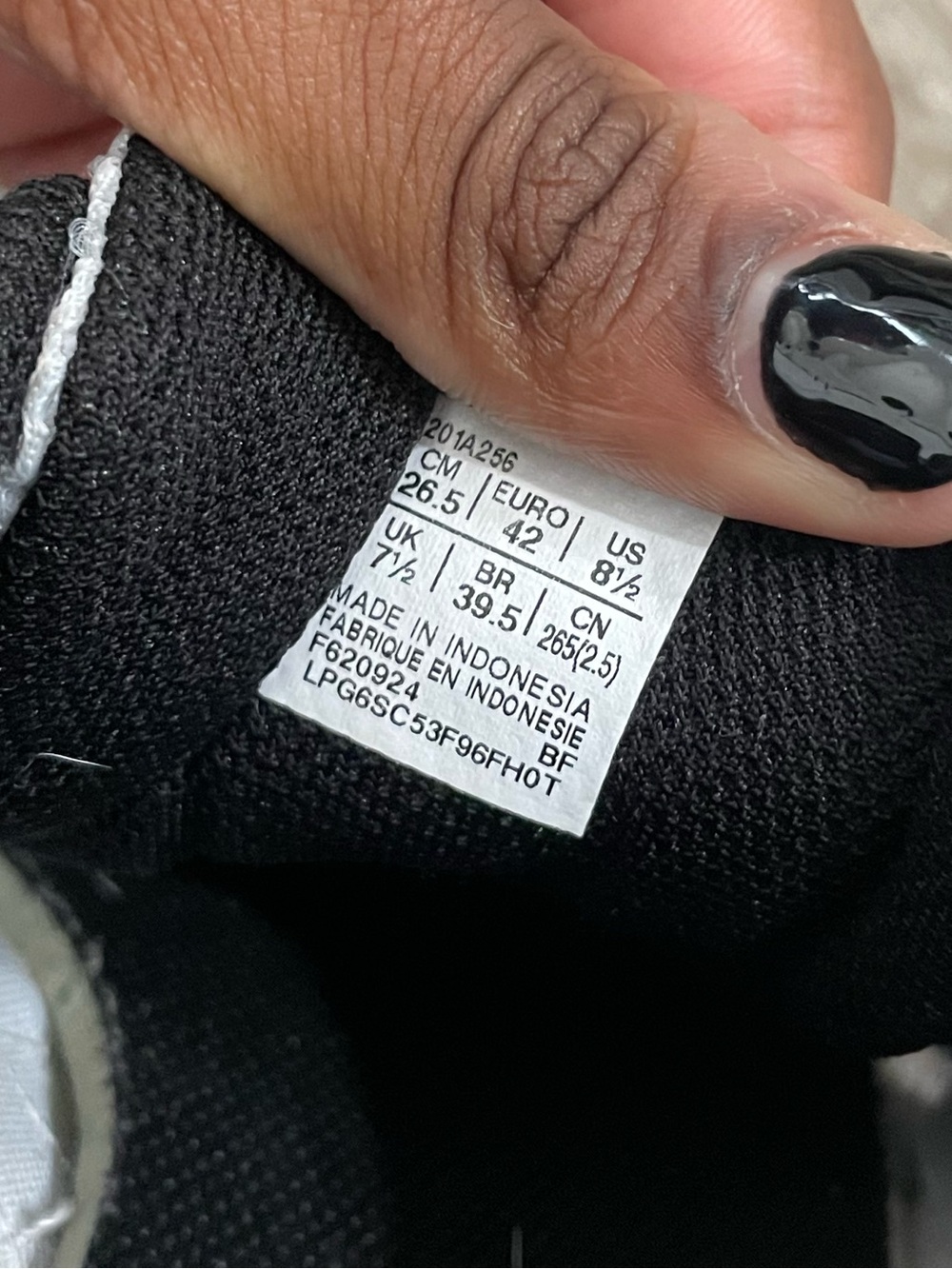 Asics White and Silver Women's Athletic Running Sneakers - Picture 5 of 5